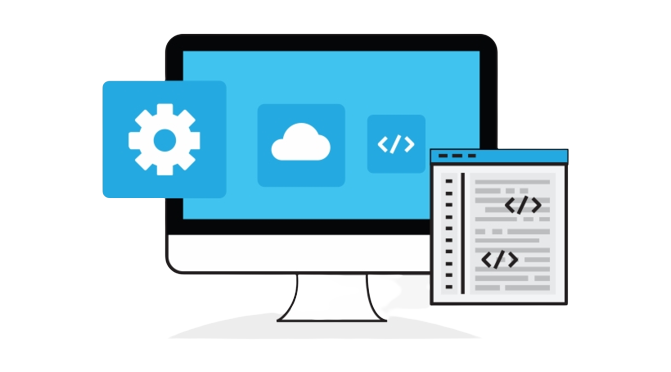 Dynamic website design work